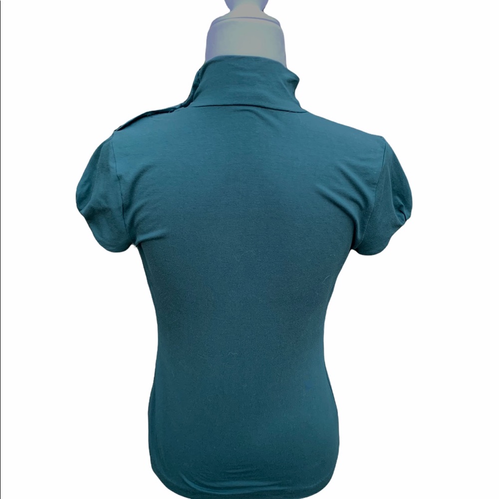 Banana Republic top w buttons & cap sleeves. Sz XS - Picture 5 of 9